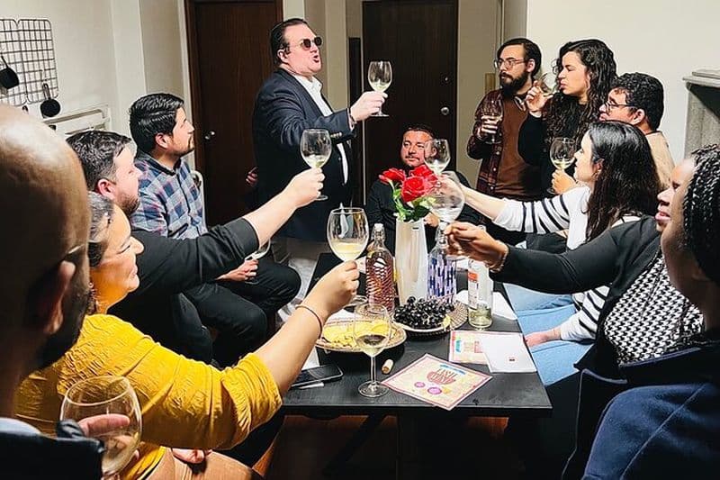 Activité de dégustation de chocolat et de vin à Matosinhos Portugal