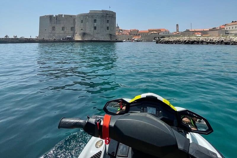 Visite guidée en jet ski à Dubrovnik avec prise en charge
