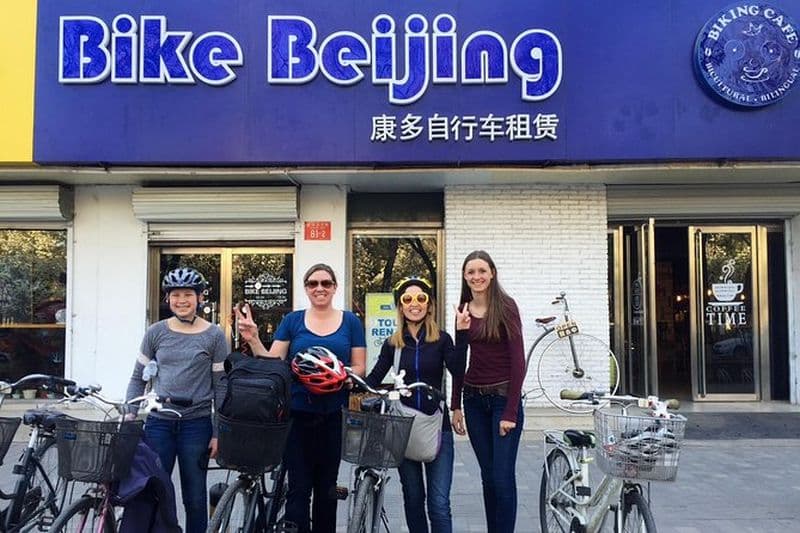 Excursion privée de 4 heures en vélo Hutong avec dîner de boulette