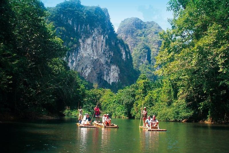 Billet Excursion d'une journée complète au parc national de Khao Sok au départ de Krabi avec déjeuner