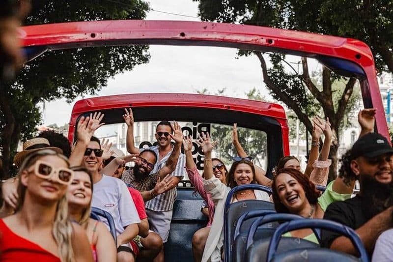 Tour de ville de Rio DE Janeiro en bus hop-on hop-off