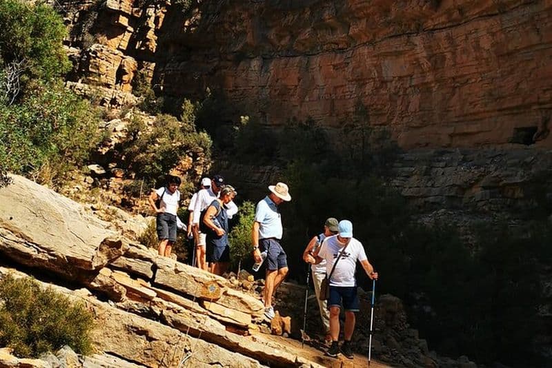 Randonnée au-delà de Paradise Valley