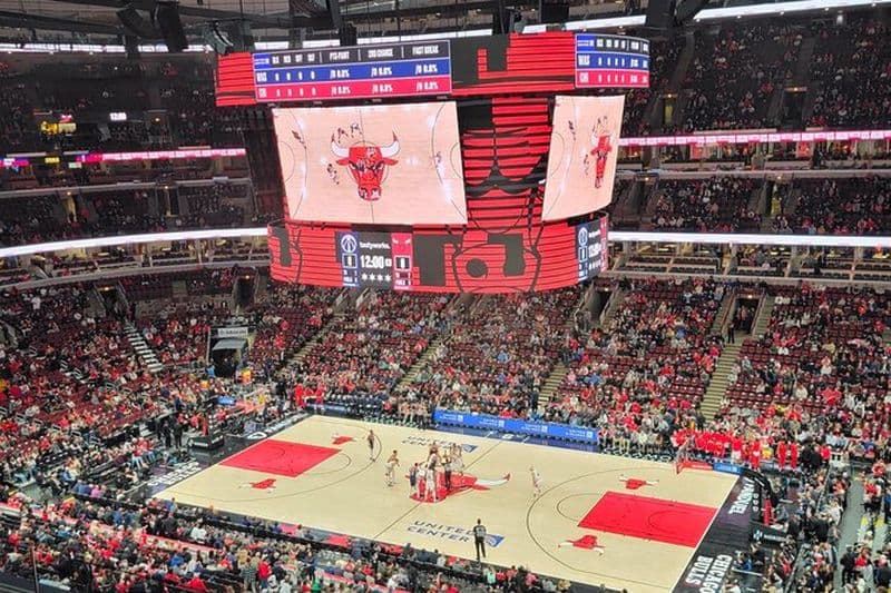Billet pour le match de basket des Chicago Bulls au United Center