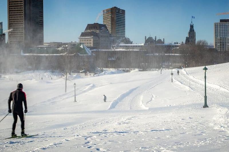 Aventure hivernale de ski de fond à Québec