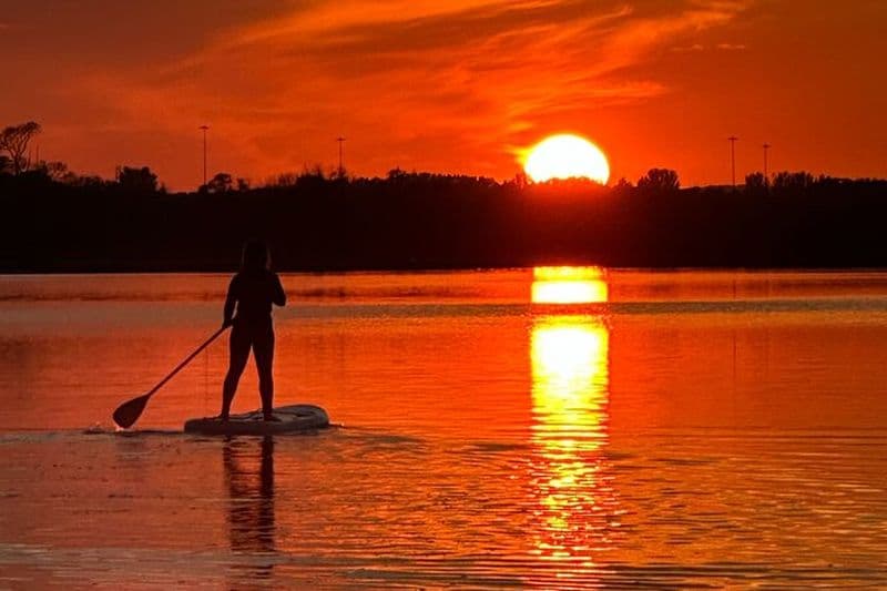 Expérience de SUP au coucher du soleil à Malahide, Dublin
