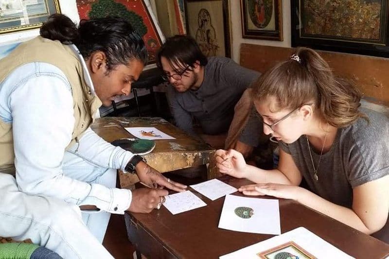 Cours de peinture miniature traditionnelle au Pacific Art