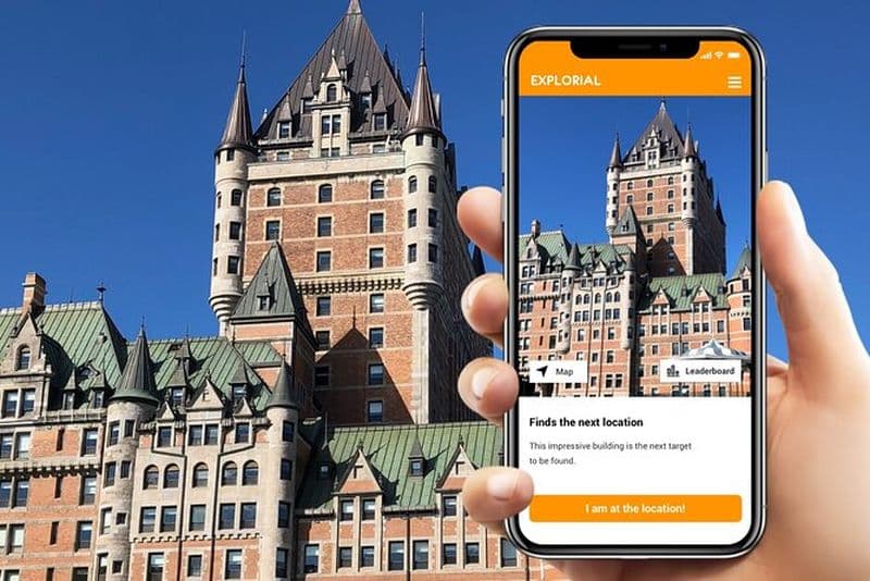 Chasse au trésor de la ville de Québec et visite à pied des points forts de la ville