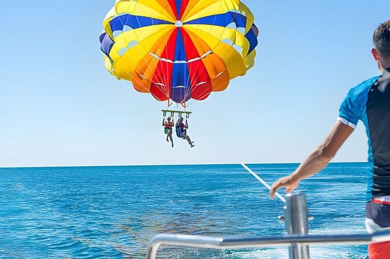 Parachutisme ascensionnel sur la mer Rouge avec transport – Sharm El Sheikh