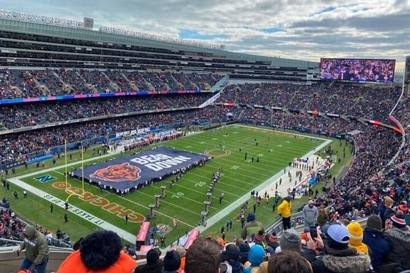 Match de football des Bears de Chicago au Soldier Field