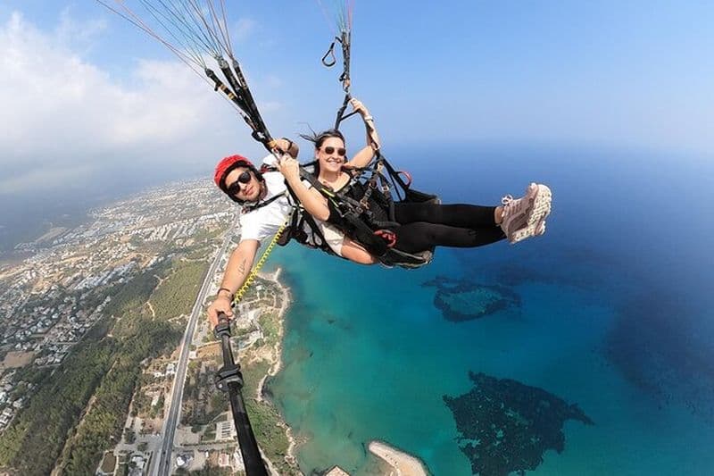 Parapente Aventure au-dessus de Kyrenia