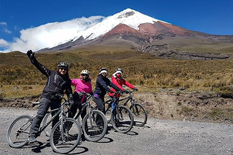 Excursion à vélo Cotopaxi au départ de Quito – Explorez le volcan à vélo