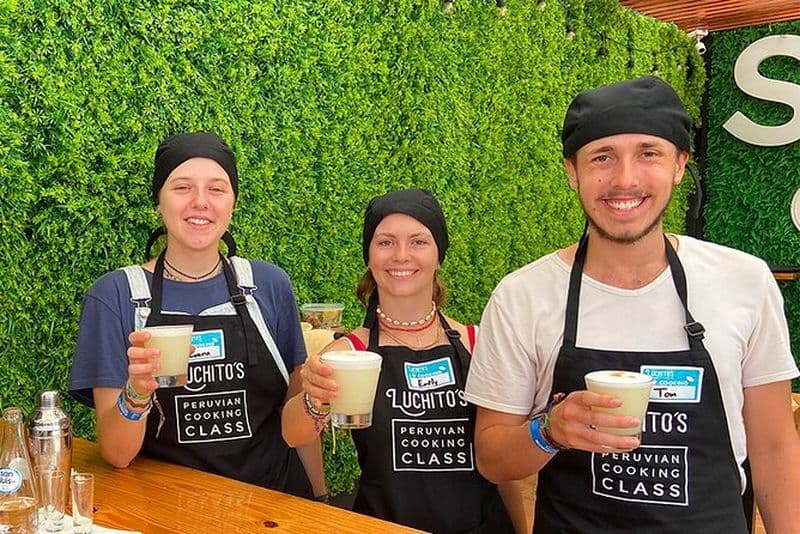 Visite du marché avec cours de cuisine péruvienne