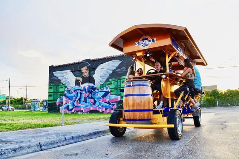 Miami Pedal Pub : Arts District Party Vélo Pub Crawl