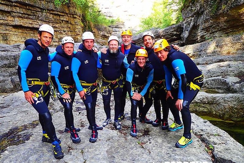 Canyoning à Almbach avec un guide diplômé d'État