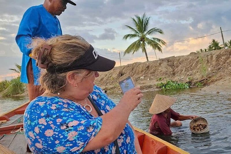 Hidden Hoi An : Excursion en bateau et pêche traditionnelle sur la rivière Co Co