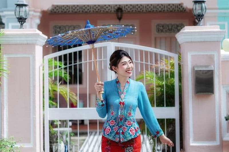 Singapour: Peranakan Nyonya Relooking et photographie