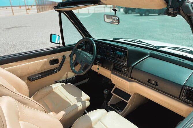 Elafonisi : se rendre à Elafonisi dans une Golf Cabriolet de 1984