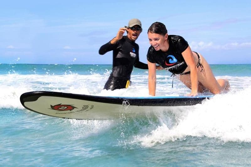 Luquillo, Porto Rico : cours de surf pour débutants