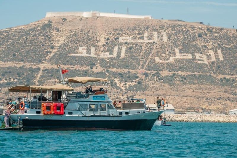 Excursion en bateau fantôme à Agadir avec déjeuner inclus