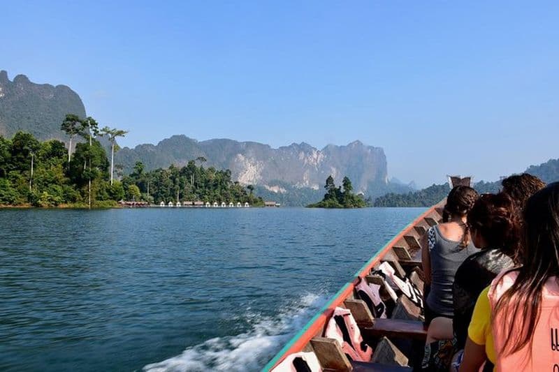 Billet Excursion d’une journée complète au lac Cheow Lan dans le parc national de Khao Sok au départ de Krabi