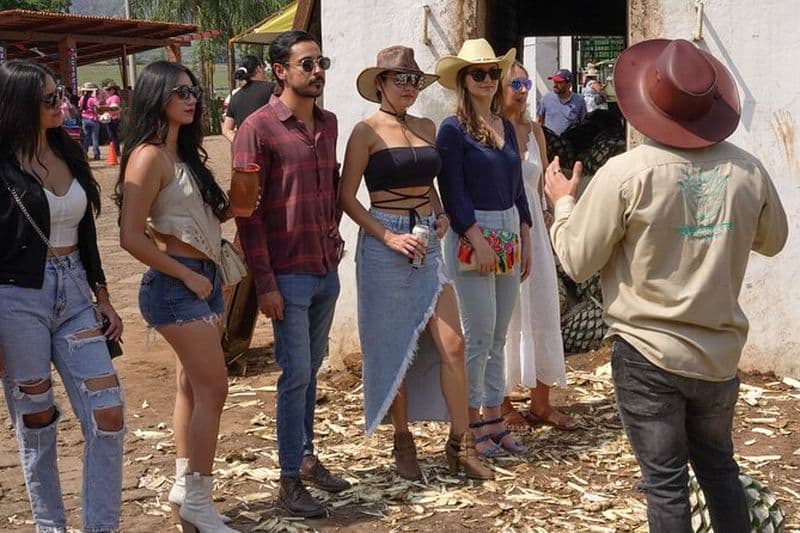 Excursion d'une journée complète à Tequila et Amatitán avec divertissement et culture