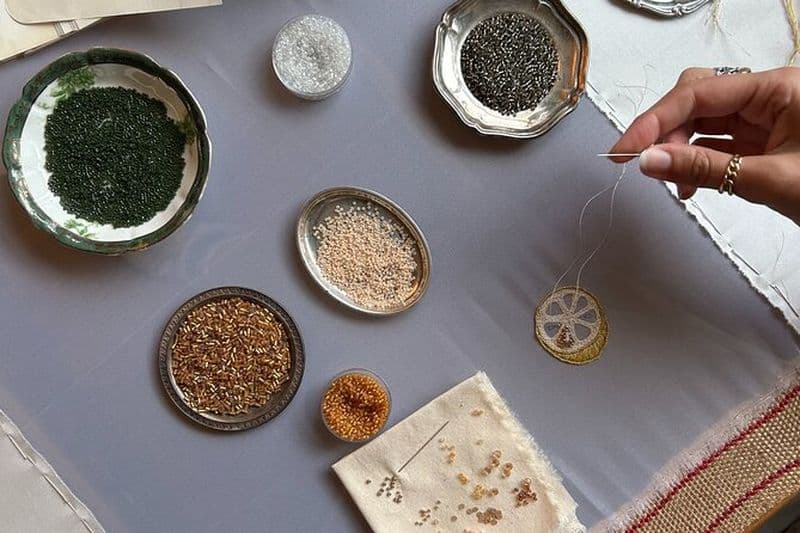 Lac de Garde Atelier Artisanat Bijou brodé