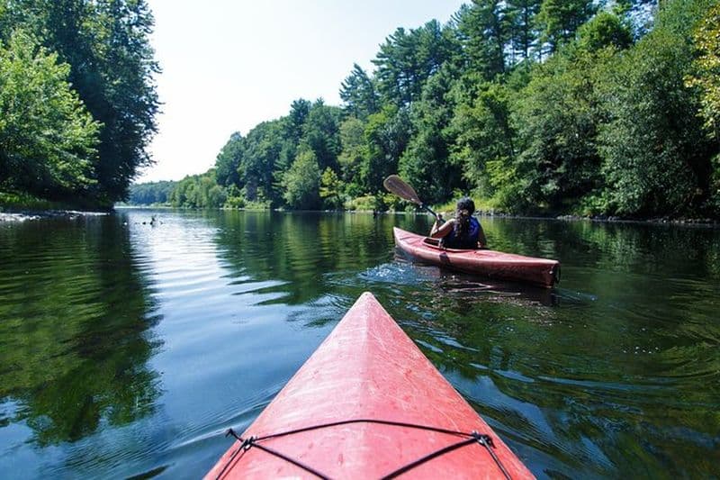 Excursion d'une journée kayak et vin sur le fleuve Delaware au départ de Manhattan