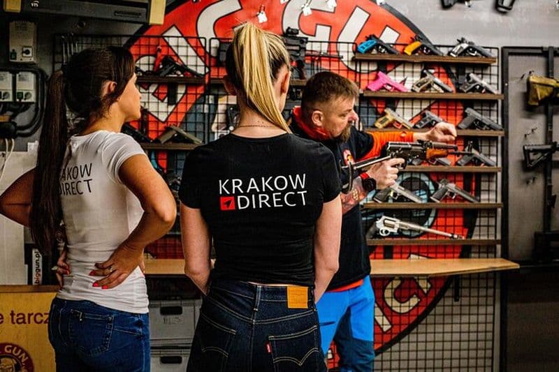 Cracovie : Stand de tir - Options petit groupe/privé