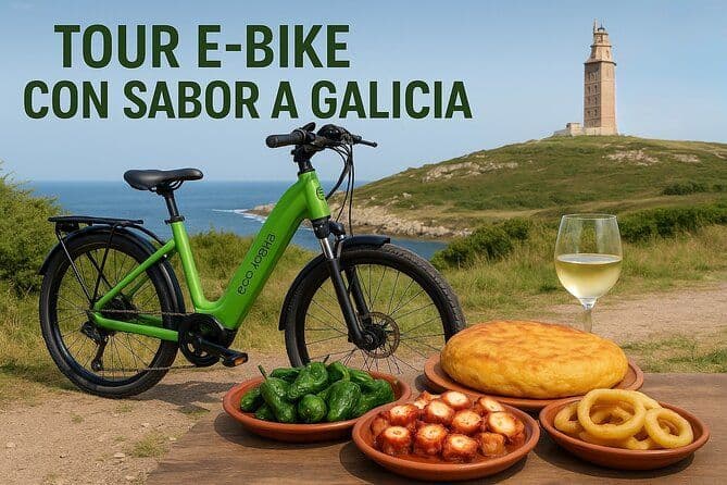 Tour en vélo électrique avec un avant-goût de la Galice