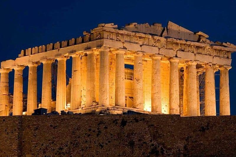 Acropole, Temple de Zeus, Stade Olympique, Parlement, Garde Visite privée d'Athènes