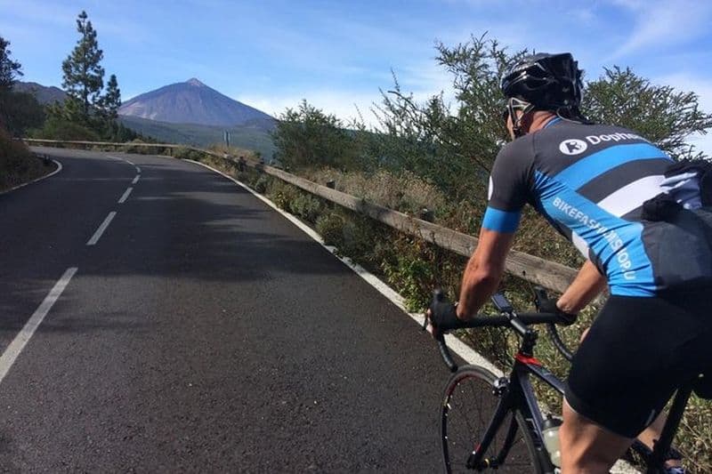 Escalade vélo de route Teide depuis PdC