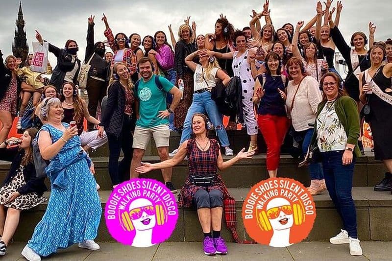 Visite privée de Noël Silent Disco Walking jusqu'à 15 invités