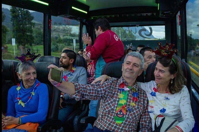 Bogota à votre rythme Hop On - Hop Off Bus touristique