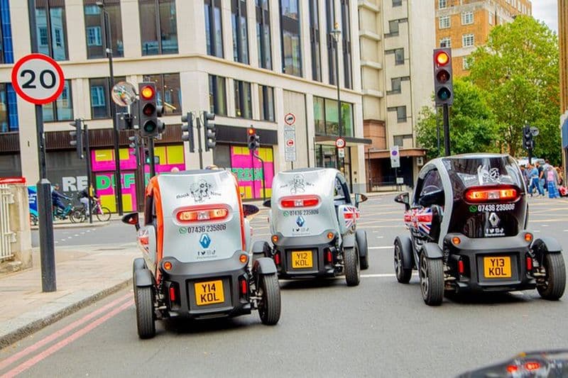 Location de karting électrique légale sur route à Londres