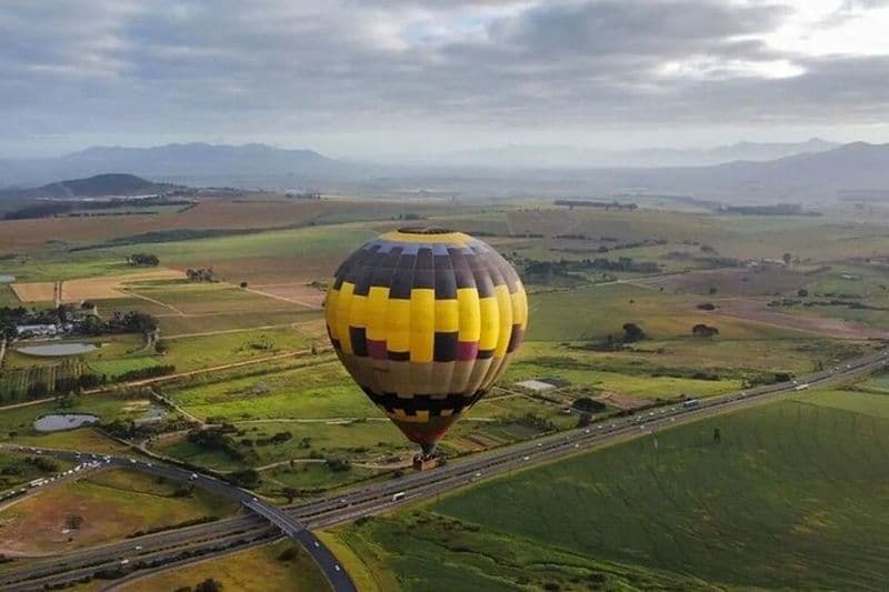 Montgolfière à Stellenbosch