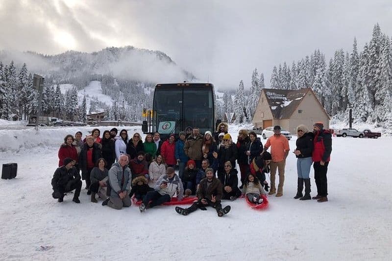 Visite de la station de ski Stevens Pass au départ de Seattle