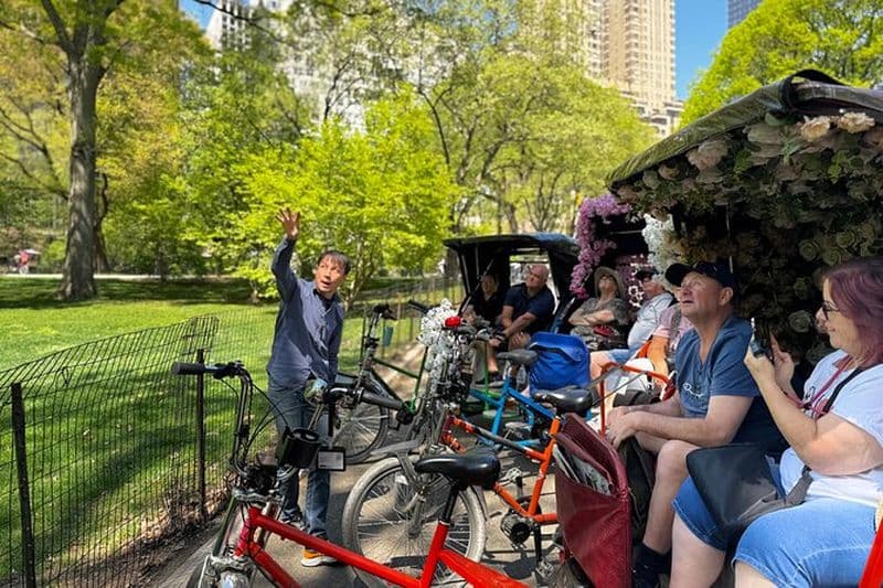 Visites guidées de Central Park Pedicab avec théâtre
