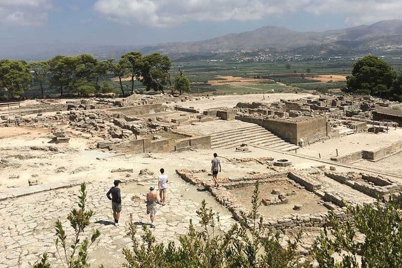 Billet Visite en petit groupe des sites archéologiques de Gortyna et Phaistos