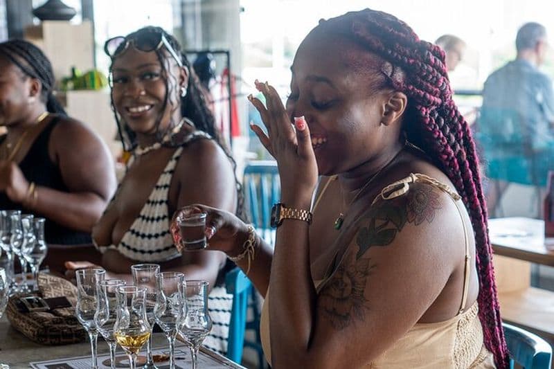 Expérience express de dégustation de rhum et de chocolat