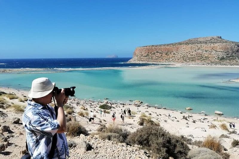 VISITE PRIVÉE en 4x4 vers le lagon de Balos et la plage de Falassarna