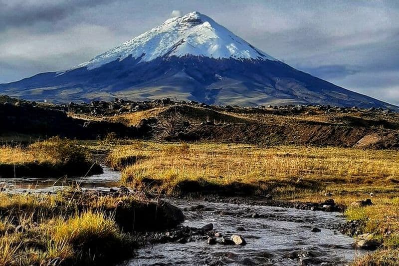 Randonnée à cheval d'une journée dans le parc national Cotopaxi pour débutants