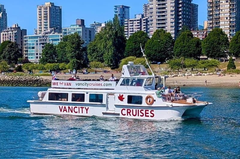 Croisière en bateau touristique à Vancouver avec Live Tour Guide