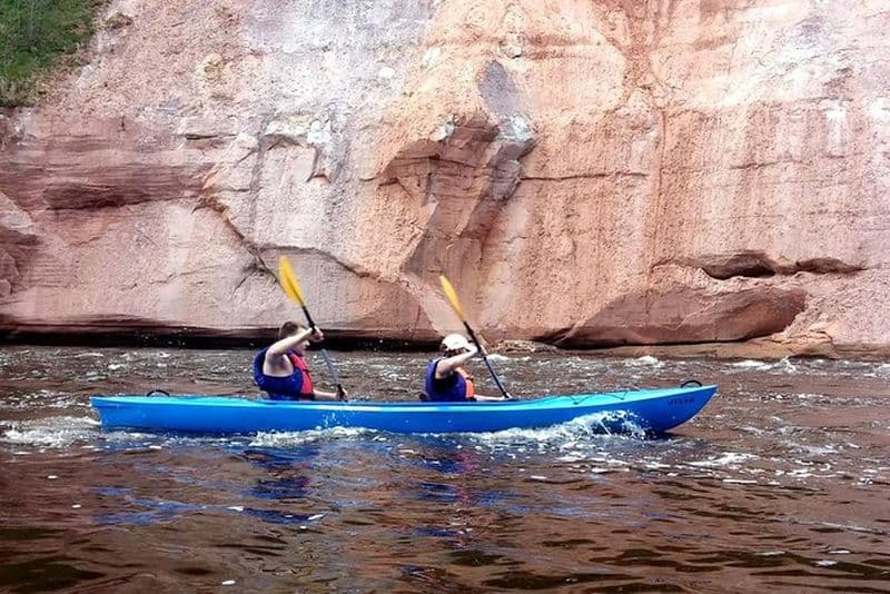 Expérience de canoë à Riga