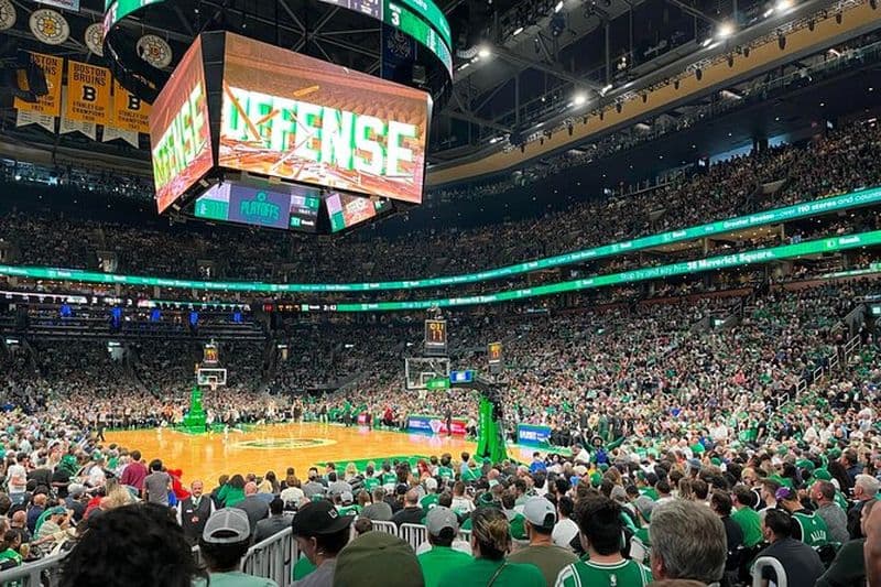 Match de basketball des Celtics de Boston au TD Garden