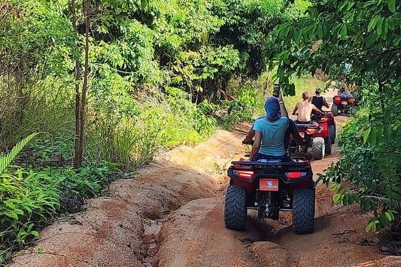 Expérience d'aventure dans la jungle en VTT de 2,5 heures au départ de Koh Phangan