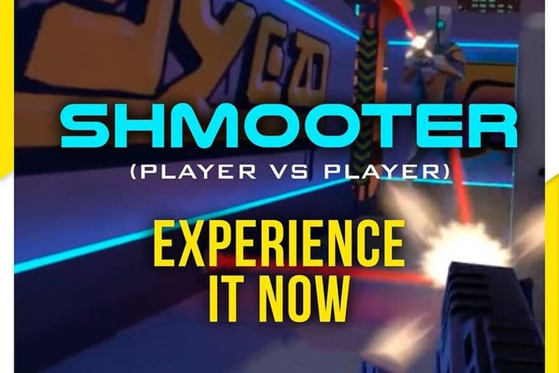 Jeu de tir joueur contre joueur en réalité virtuelle