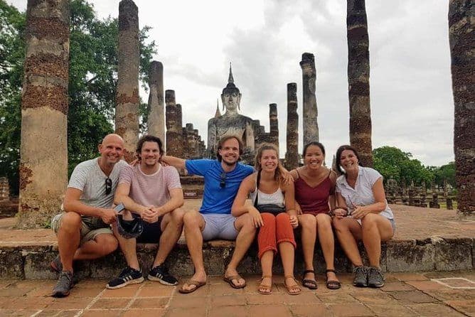 Excursion à vélo d'une journée complète au parc historique de Sukhothai