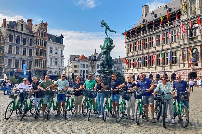 Visites en vélo d'Anvers