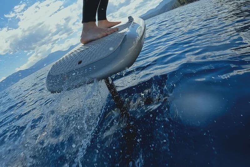 Essaouira 1 heure de leçon eFoil avec vestiaires et douches chaudes