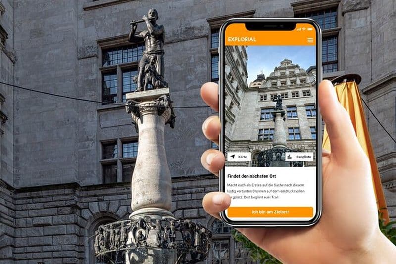 Visite autoguidée de la chasse au trésor et des sites touristiques de Leipzig